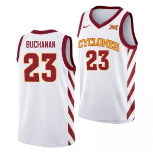 Blake Buchanan #23 Cyclones White Men's Basketball University Jersey | Elite 2025 Collection 1556L142
