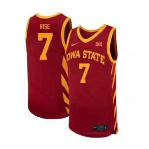 #7 Anthony Rise Cardinal Cyclones Men's Player Basketball Jersey | Fan Pride Edition 80IHV02p