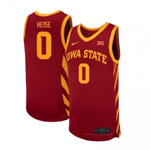Nate Heise #0 Cyclones Cardinal Men's Basketball University Jersey | Elite 2025 Collection 4853xb6r